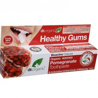 Dr.Organic bio gránátalma fogkrém 100ml