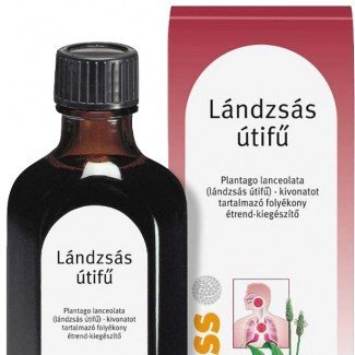 Dr.Theiss lándzsás útifű szirup 250ml