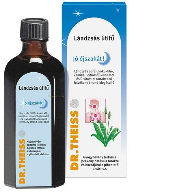 Dr.theiss lándzsás útifű szirup jó éjszakát 250ml