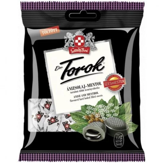 Dr.Torok keménycukor ánizsolaj-Mentol 75g Dr.Torok keménycukor ánizsolaj-Mentol 75g