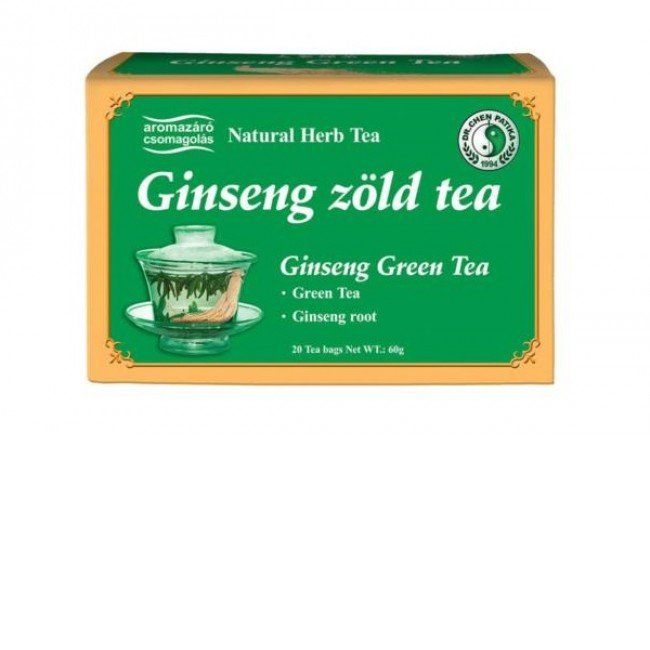 Dr.chen ginseng és zöldtea keverék 20filter Dr.chen ginseng és zöldtea keverék 20filter