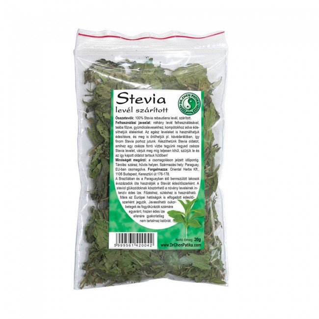 Dr.Chen stevia levél szárított 20g Dr.Chen stevia levél szárított 20g