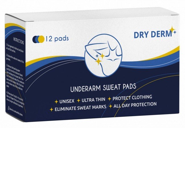 Dry derm hónaljvédő betét 12db