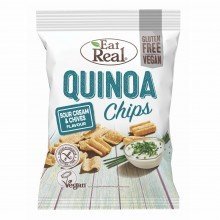 Eat real quinoa chips tejföl-snidling 30g