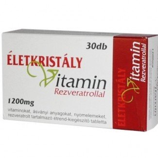 Életkristály vitamin rezveratrollal 30db