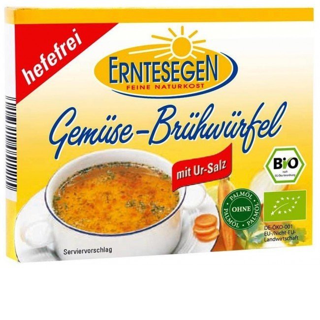 Erntesegen bio Zöldségleves Kocka Él.Mentes 6 db