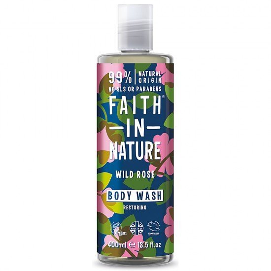 Faith in nature tusfürdő vadrózsa 400ml