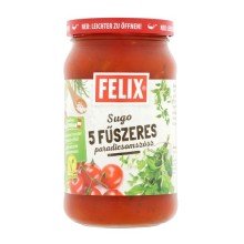 Felix paradicsomszósz 5 fűszeres 360g 