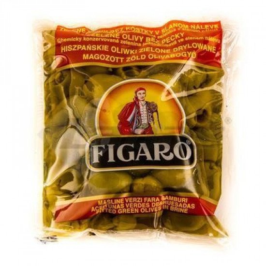 Figaro olívabogyó zöld magozott 180g