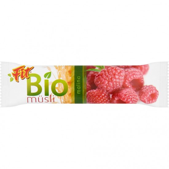 Fit bio müzliszelet málna 30g 