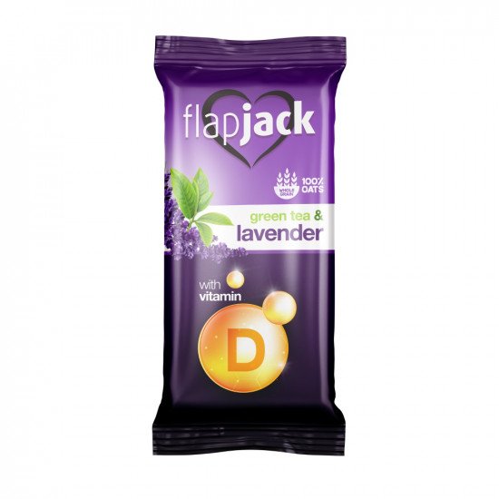 Flapjack zabszelet zöld tea levendula d-vitaminnal 60g
