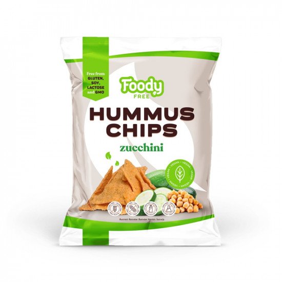 Foody hummus chips cukkinivel 50g
