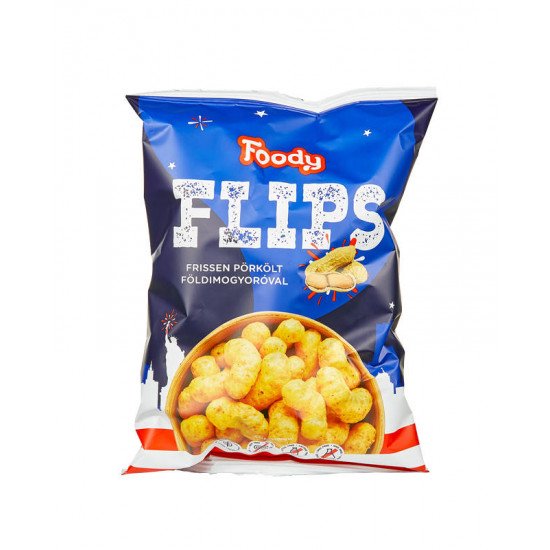 Foody kukorica flips földimogyoró 90g