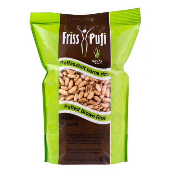 Friss pufi puffasztott barnarizs 85g