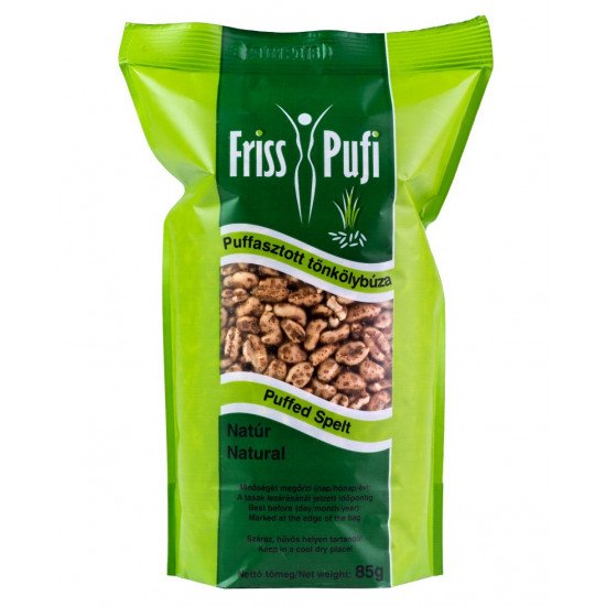 Friss pufi puffasztott tönkölybúza natúr 85g