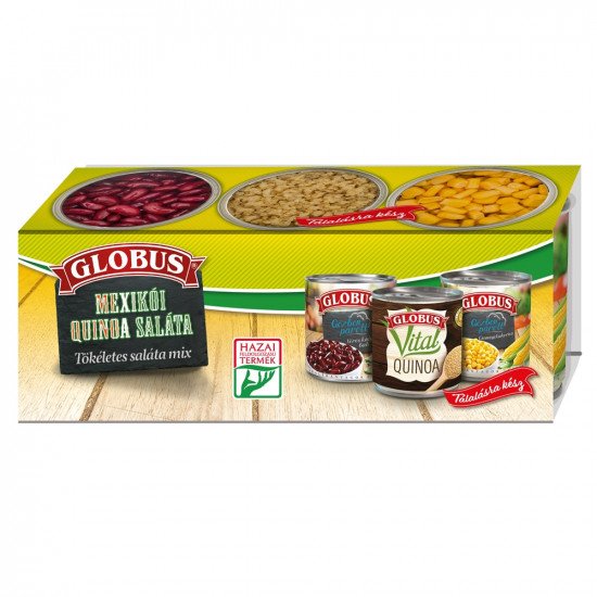 Globus mexikói quinoa saláta 3x150g