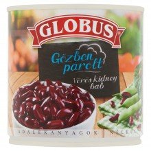 Globus Vörös kidney bab, gőzben párolt 326g