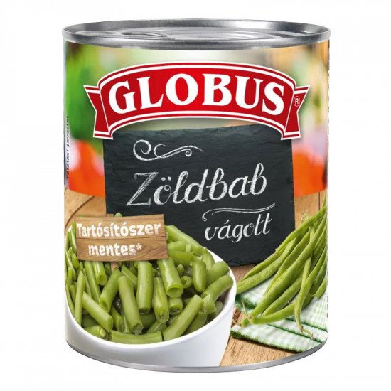 Globus Zöldbab vágott 400g