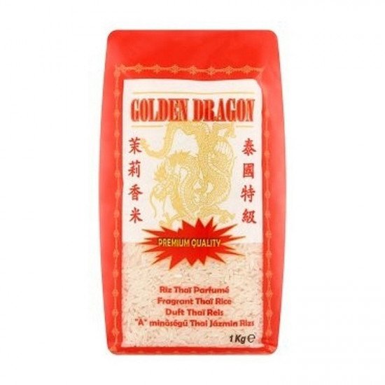 Golden dragon A minőségű jázmin rizs 1000g