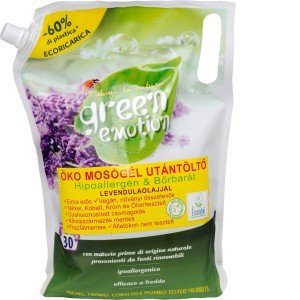 Green emotion öko mosógél levendula utántöltő 1500ml Green emotion öko mosógél levendula utántöltő 1500ml