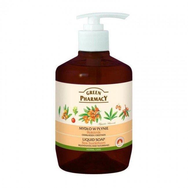 Green pharmacy folyékony szappan homoktövis kivonattal 465ml Green pharmacy folyékony szappan homoktövis kivonattal 465ml