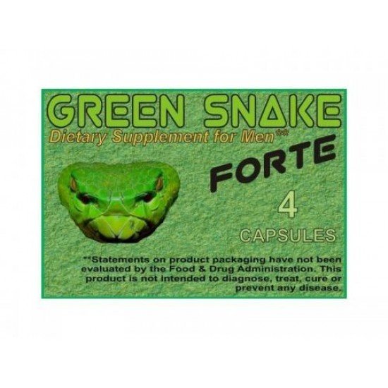 Green snake kapszula 4db