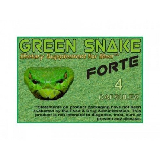 Green snake kapszula 4db Green snake kapszula 4db