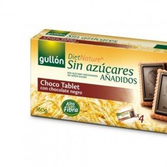 Gullón cukormentes keksz choco tablet 150g