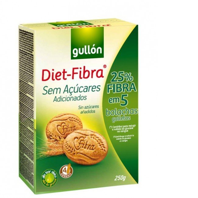 Gullon cukormentes fibra rostdús keksz 250g Gullon cukormentes fibra rostdús keksz 250g