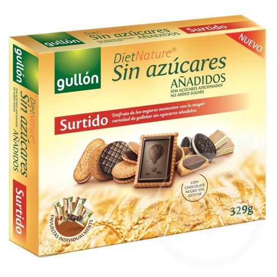 Gullón surtido kekszválogatás 6íz 329g