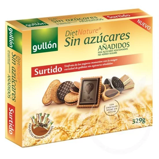 Gullón surtido kekszválogatás 6íz 329g Gullón surtido kekszválogatás 6íz 329g