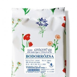 Gyógyfű bodorrózsa levél 50g