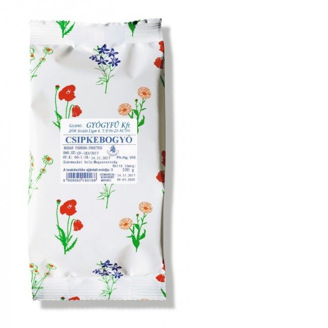 Gyógyfű csipkebogyó tea 100g 