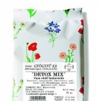 Gyógyfű detox mix teakeverék 50g 