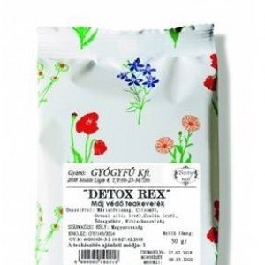 Gyógyfű detox rex teakeverék 50g 