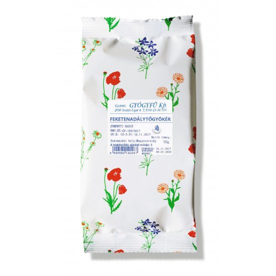 Gyógyfű feketenadálytő gyökér tea 50g Gyógyfű feketenadálytő gyökér tea 50g