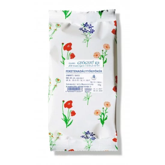 Gyógyfű feketenadálytő gyökér tea 50g 