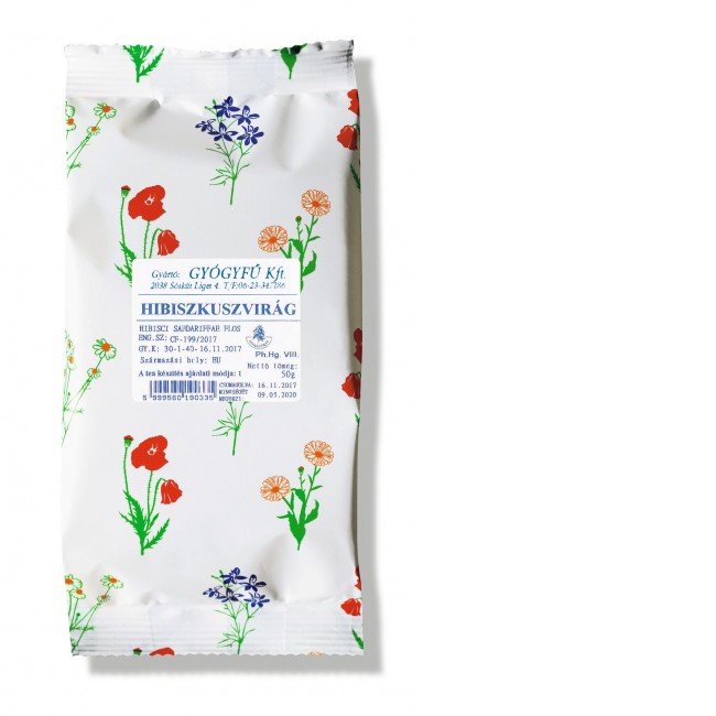 Gyógyfű hibiszkuszvirág 50g