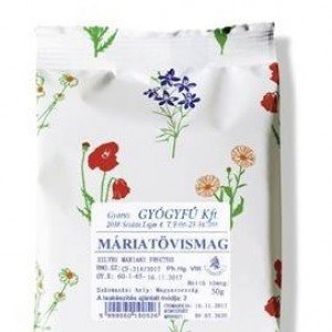 Gyógyfű máriatövismag tea 50g 