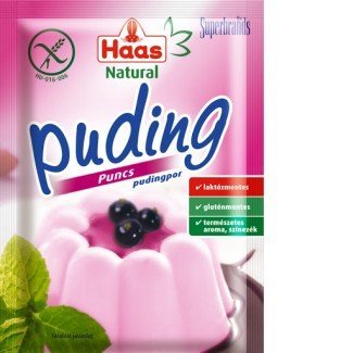 Haas puding puncs natural 40g 
