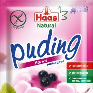 Haas puding puncs natural 40g 