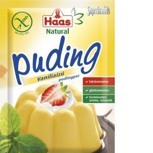 Haas puding vanilia natural 40g 