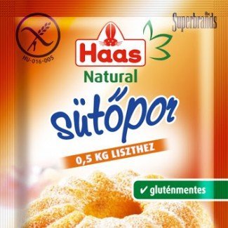 Haas sütőpor 12g 
