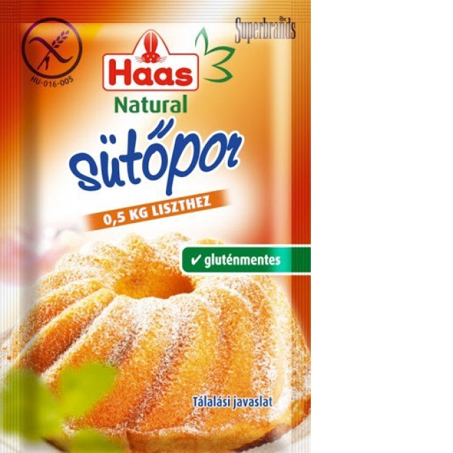 Haas sütőpor 12g 