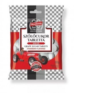 Házisweets szőlőcukor epres 80g