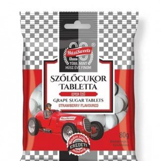 Házisweets szőlőcukor epres 80g