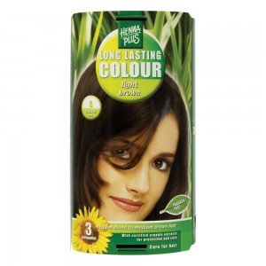 Hennaplus hajfesték 5. világos barna/49143/ 1db