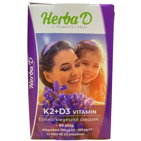Herba-D k2+d3 vitamin 20ml