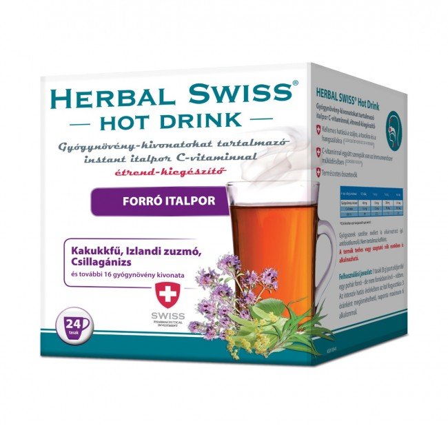 Herbal swiss hot drink italpor 24db Herbal swiss hot drink italpor 24db