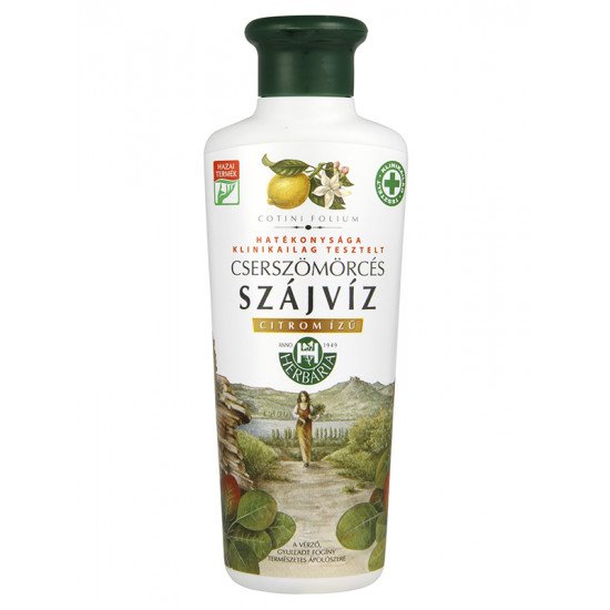 Herbária cserszenyés szájvíz citromos 250ml